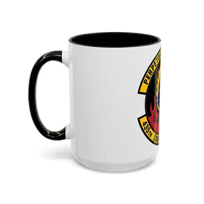 435th Communications Squadron (U.S. Air Force) Accent Coffee Mug - Go Mug Yourself