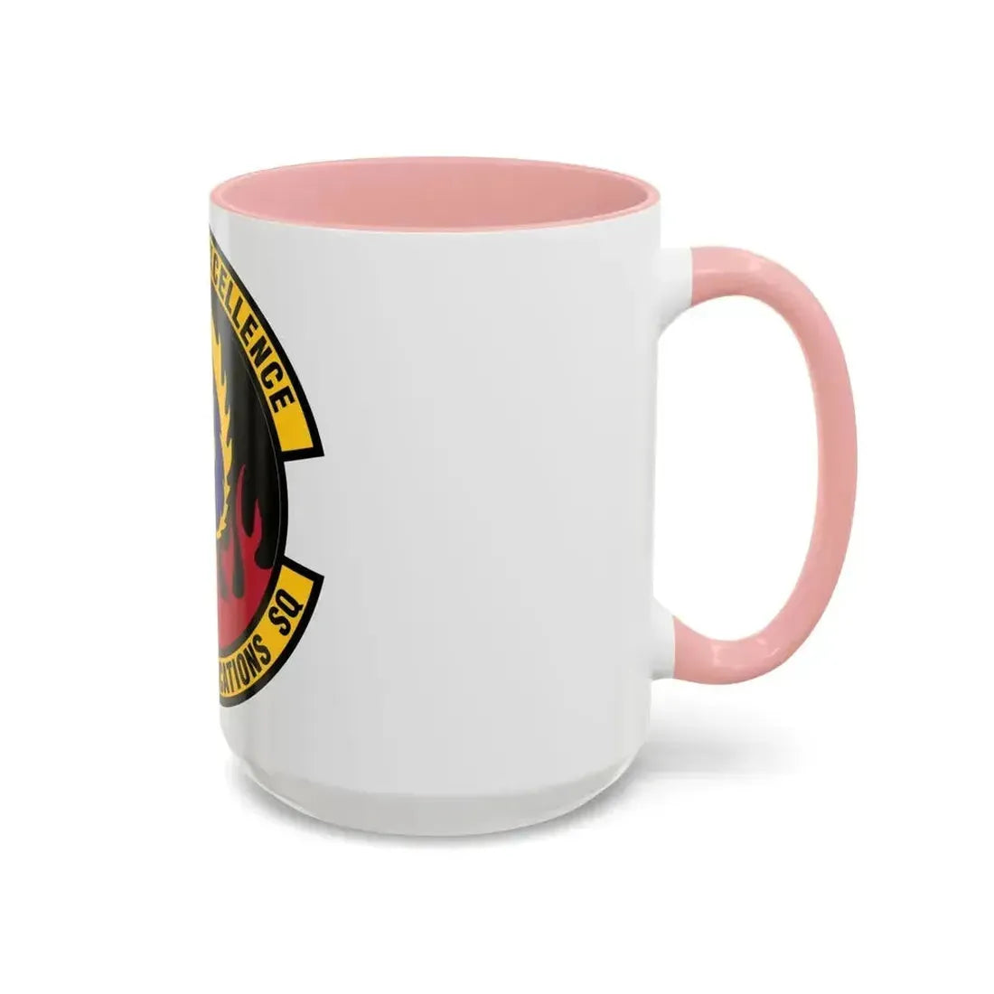 435th Communications Squadron (U.S. Air Force) Accent Coffee Mug - Go Mug Yourself