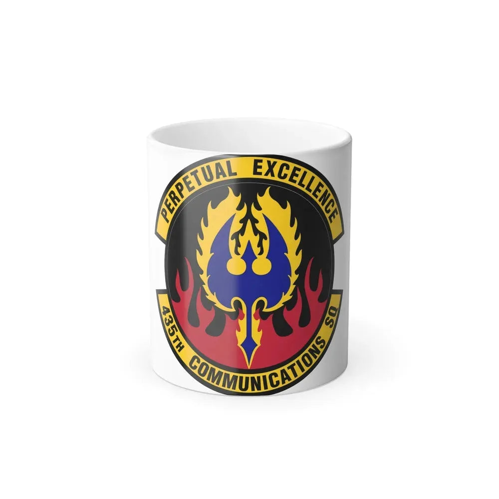 435th Communications Squadron (U.S. Air Force) Color Changing Coffee Mug 11oz - Go Mug Yourself