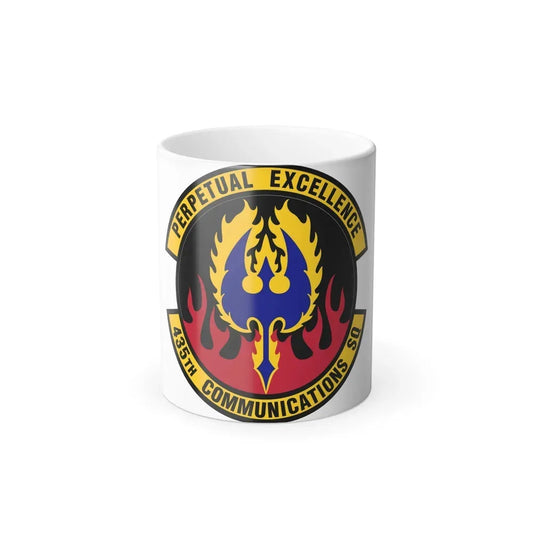 435th Communications Squadron (U.S. Air Force) Color Changing Coffee Mug 11oz - Go Mug Yourself