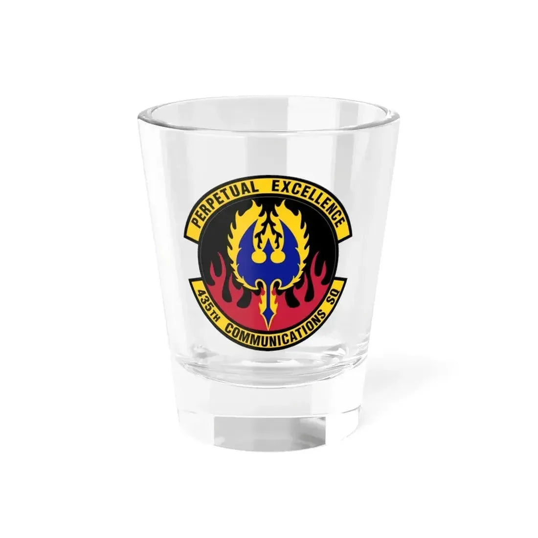 435th Communications Squadron (U.S. Air Force) Shot Glass 1.5oz 1.5oz - Go Mug Yourself