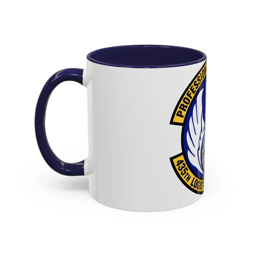 435th Logistics Readiness Squadron (U.S. Air Force) Accent Coffee Mug - Go Mug Yourself