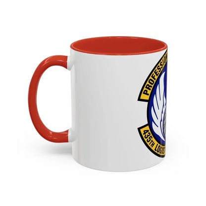 435th Logistics Readiness Squadron (U.S. Air Force) Accent Coffee Mug - Go Mug Yourself