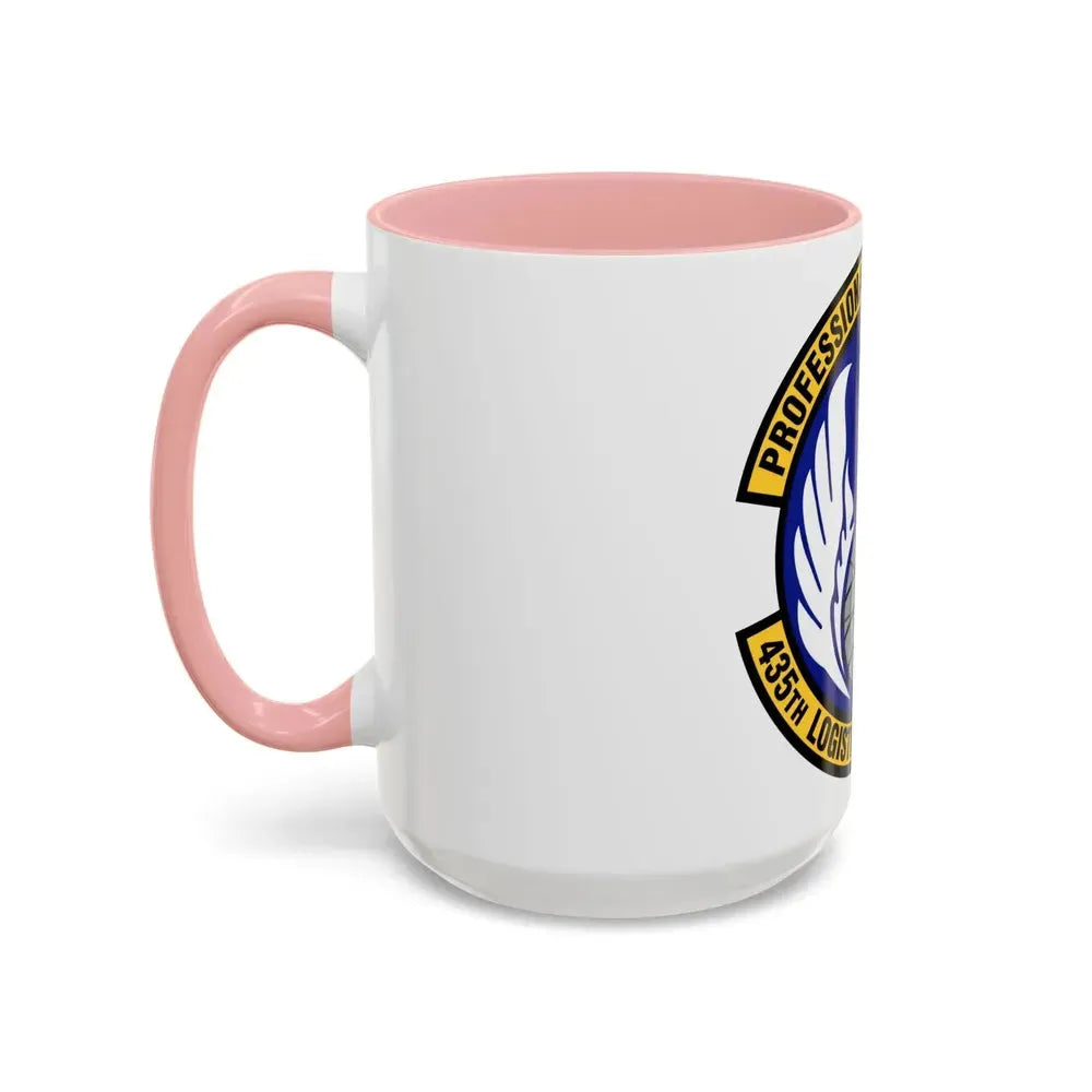 435th Logistics Readiness Squadron (U.S. Air Force) Accent Coffee Mug - Go Mug Yourself