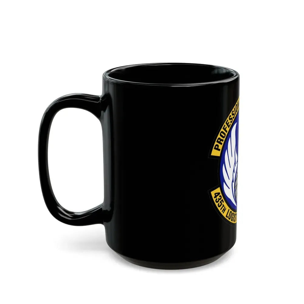 435th Logistics Readiness Squadron (U.S. Air Force) Black Coffee Mug - Go Mug Yourself