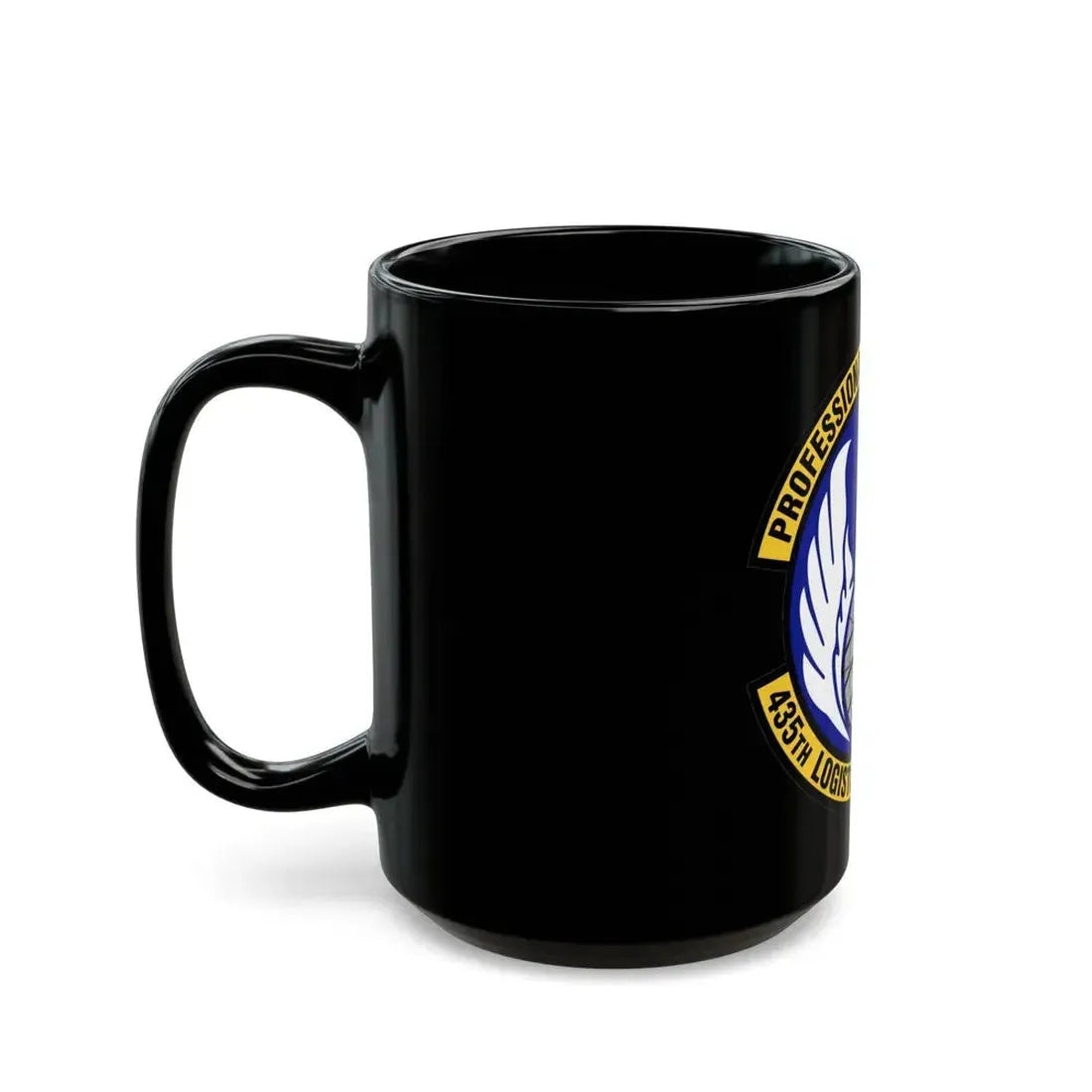 435th Logistics Readiness Squadron (U.S. Air Force) Black Coffee Mug - Go Mug Yourself