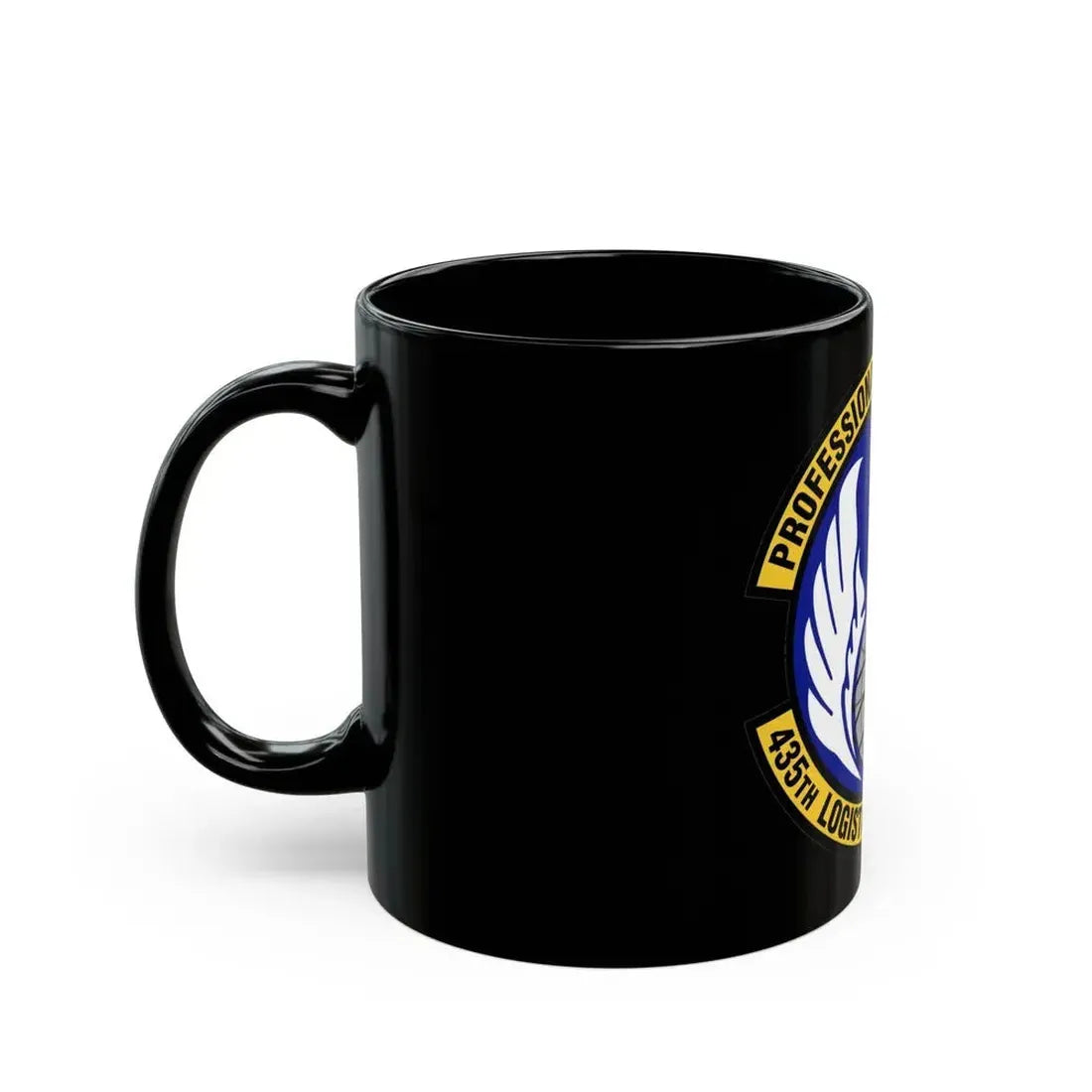 435th Logistics Readiness Squadron (U.S. Air Force) Black Coffee Mug - Go Mug Yourself