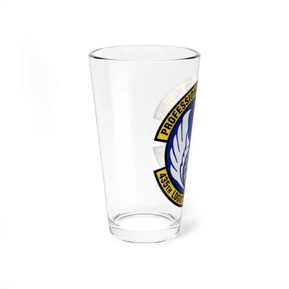 435th Logistics Readiness Squadron (U.S. Air Force) Pint Glass 16oz - Go Mug Yourself