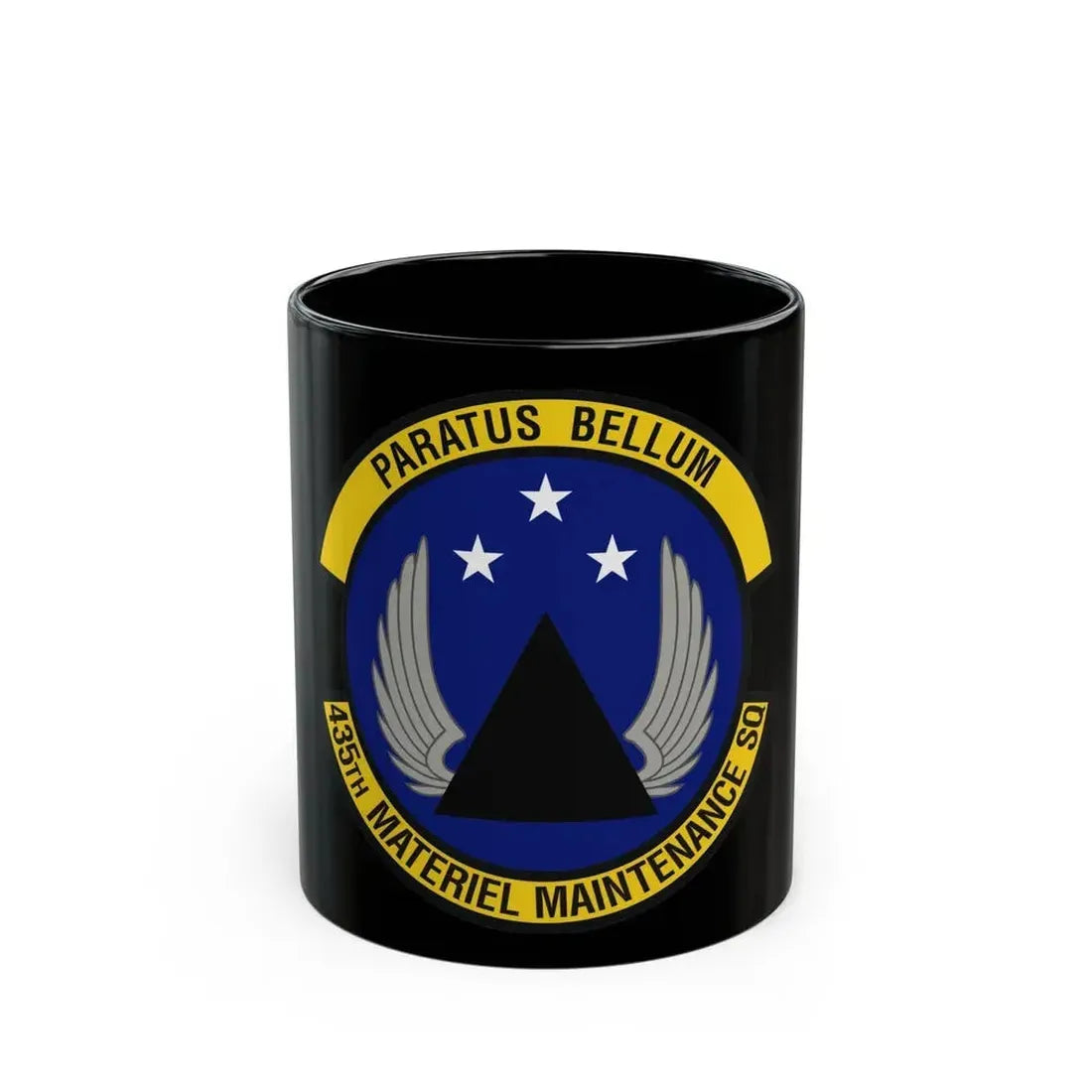 435th Materiel Maintenance Squadron (U.S. Air Force) Black Coffee Mug 11oz - Go Mug Yourself