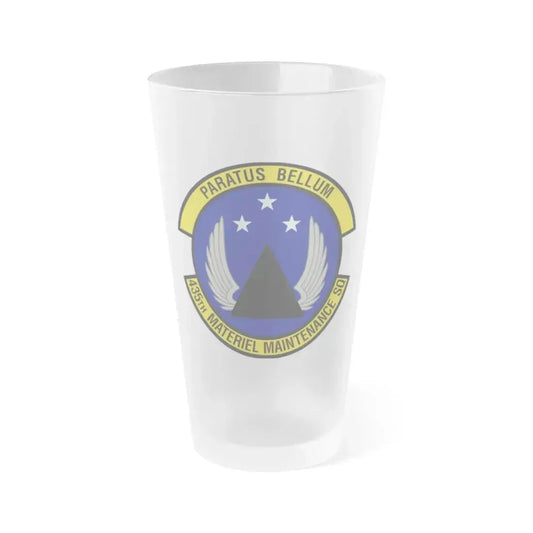 435th Materiel Maintenance Squadron (U.S. Air Force) Frosted Pint Glass 16oz 16oz Frosted - Go Mug Yourself