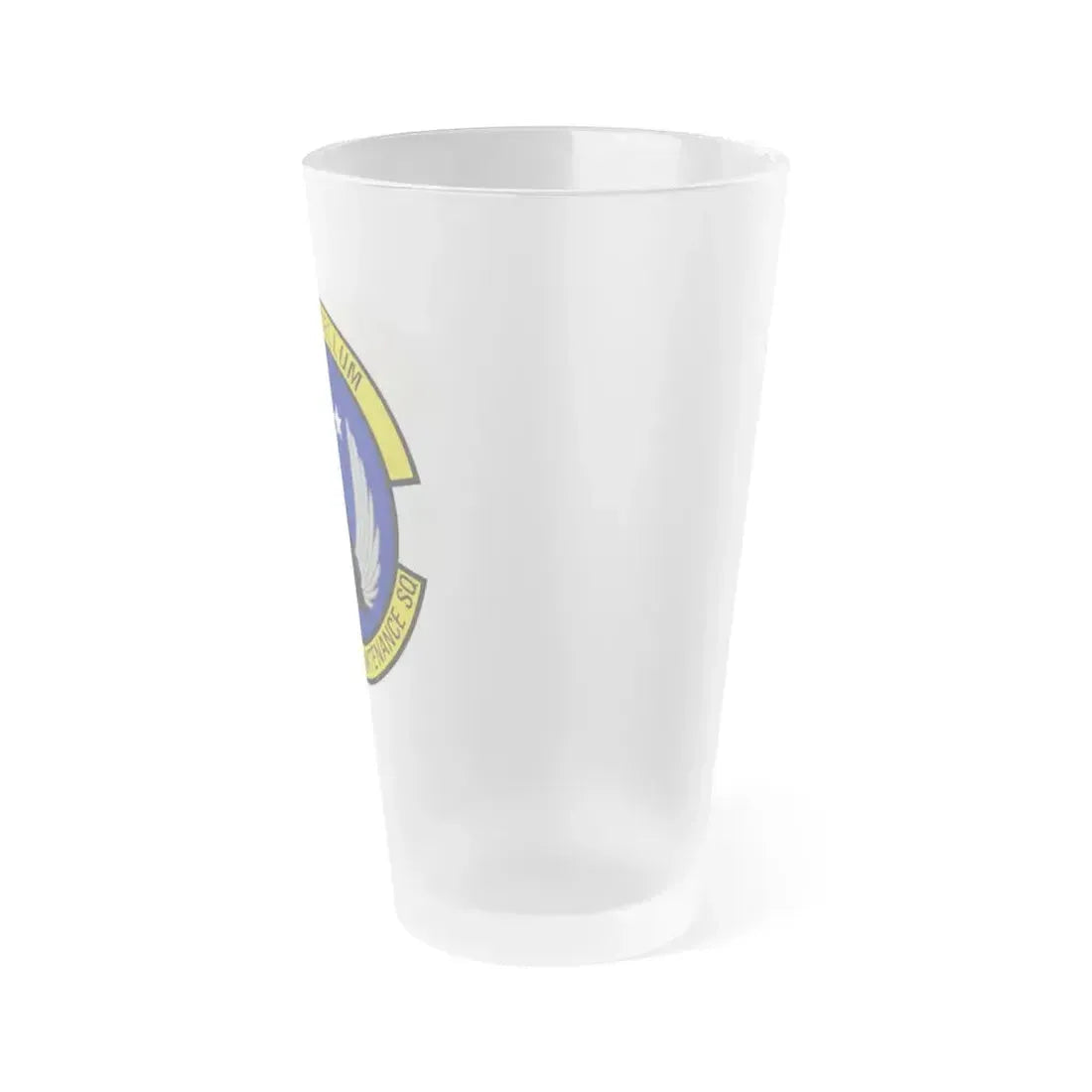 435th Materiel Maintenance Squadron (U.S. Air Force) Frosted Pint Glass 16oz - Go Mug Yourself