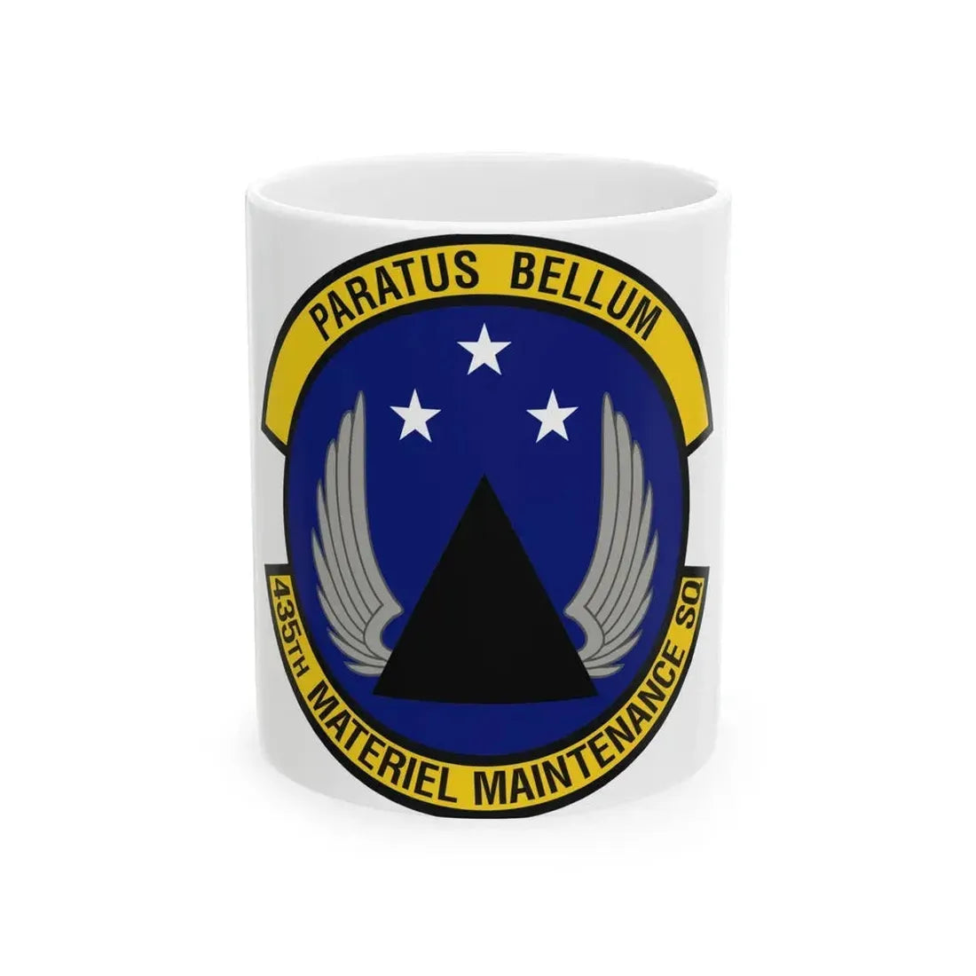 435th Materiel Maintenance Squadron (U.S. Air Force) White Coffee Mug 11oz - Go Mug Yourself