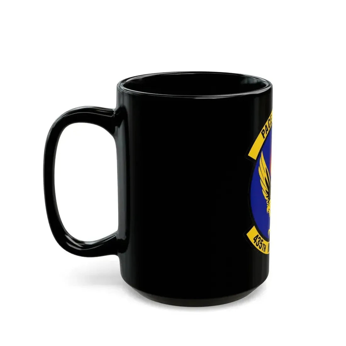 435th Munitions Squadron (U.S. Air Force) Black Coffee Mug - Go Mug Yourself