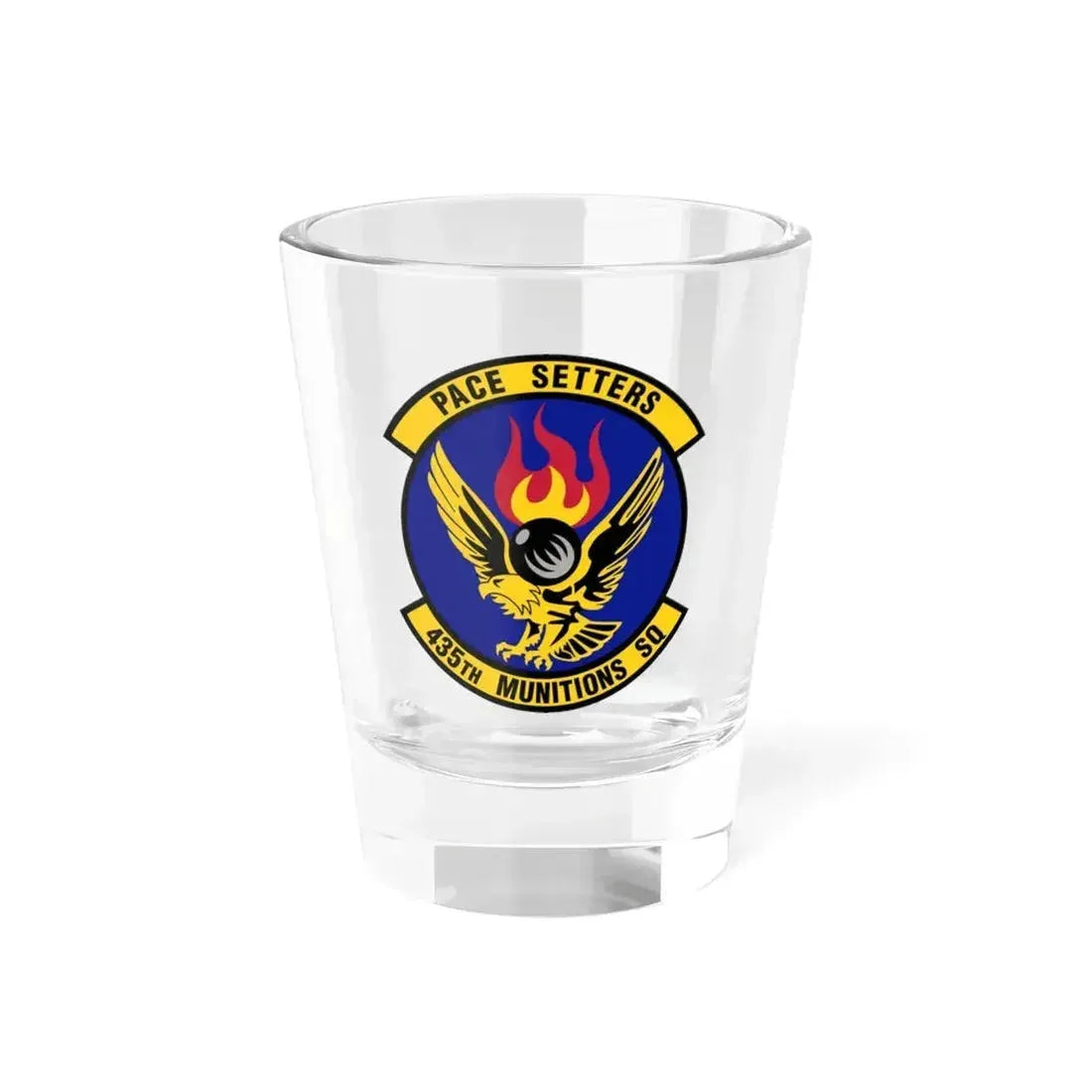435th Munitions Squadron (U.S. Air Force) Shot Glass 1.5oz 1.5oz - Go Mug Yourself