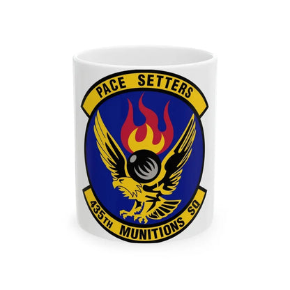 435th Munitions Squadron (U.S. Air Force) White Coffee Mug 11oz - Go Mug Yourself