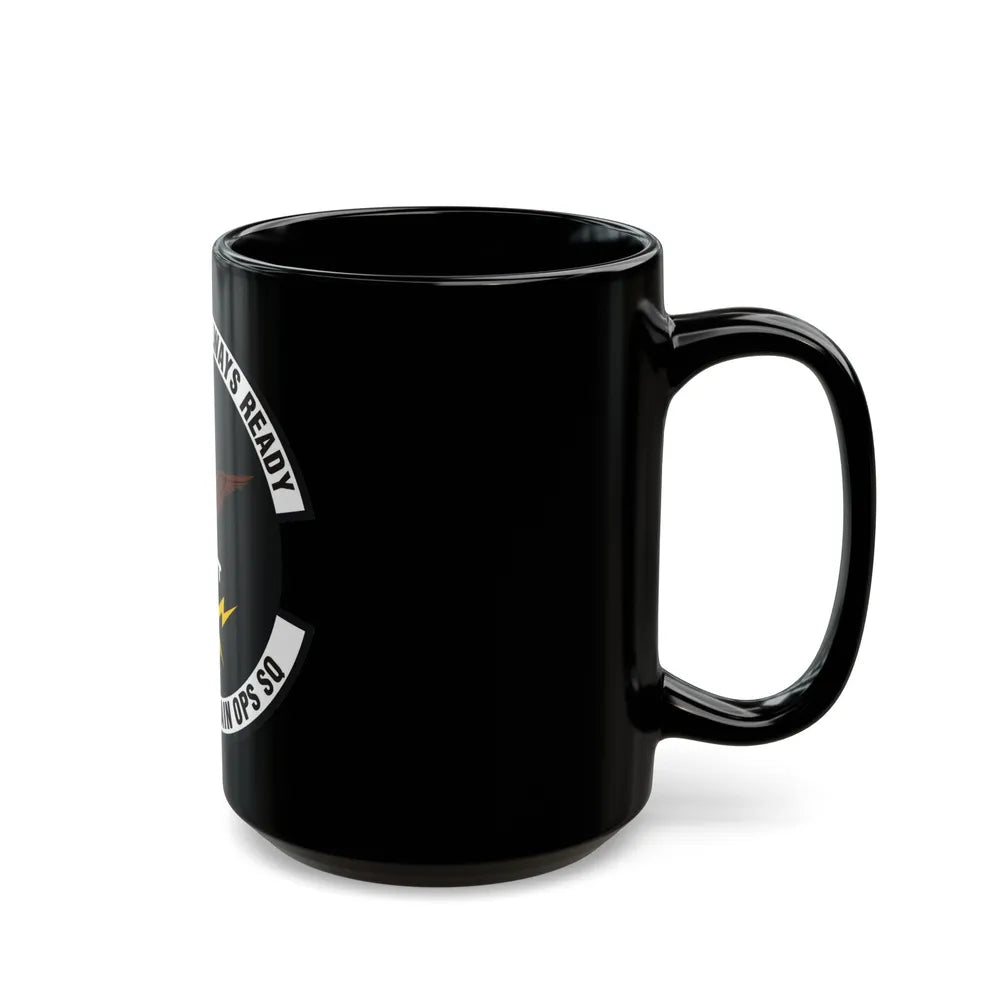 435th Supply Chain Operations Squadron (U.S. Air Force) Black Coffee Mug-Go Mug Yourself