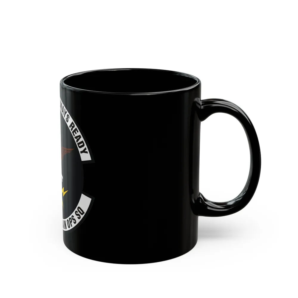 435th Supply Chain Operations Squadron (U.S. Air Force) Black Coffee Mug-Go Mug Yourself