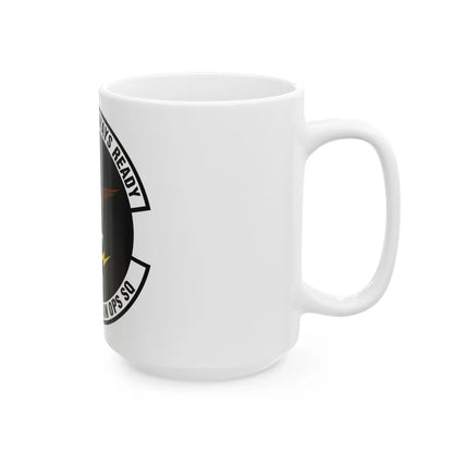 435th Supply Chain Operations Squadron (U.S. Air Force) White Coffee Mug-Go Mug Yourself