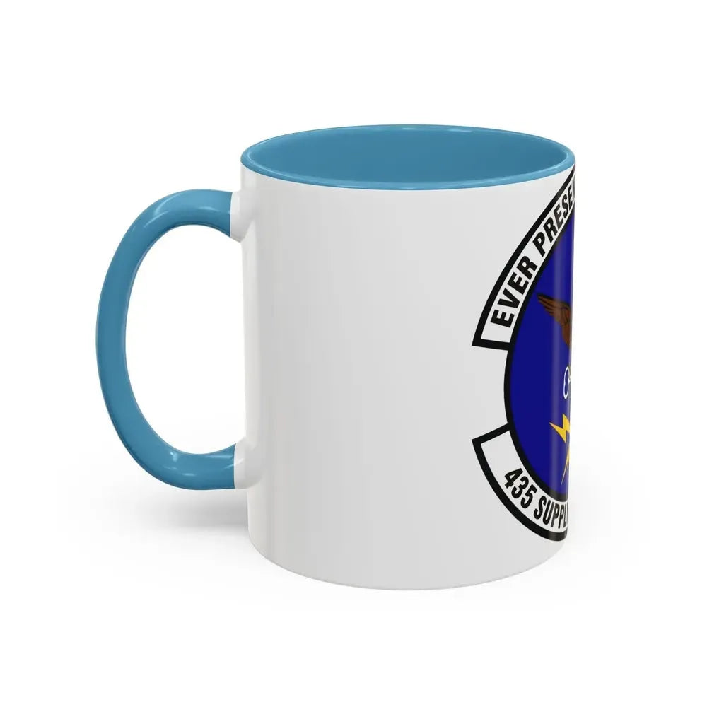 435th Supply Chain Operations Squadron (U.S. Air Force) Accent Coffee Mug - Go Mug Yourself