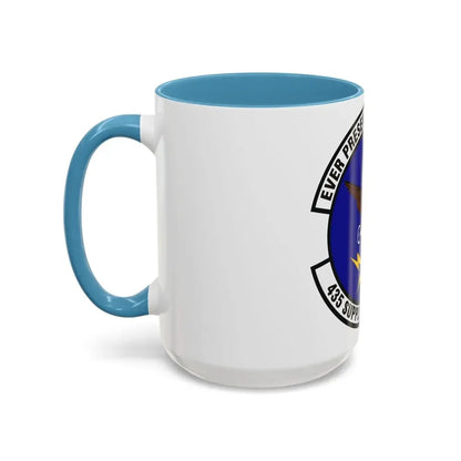 435th Supply Chain Operations Squadron (U.S. Air Force) Accent Coffee Mug - Go Mug Yourself