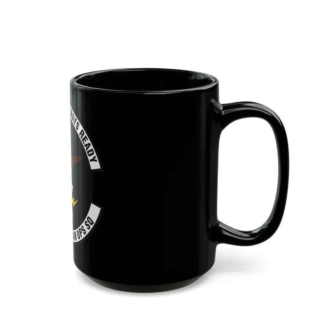435th Supply Chain Operations Squadron (U.S. Air Force) Black Coffee Mug - Go Mug Yourself