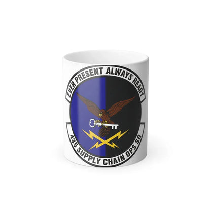 435th Supply Chain Operations Squadron (U.S. Air Force) Color Changing Coffee Mug 11oz - Go Mug Yourself