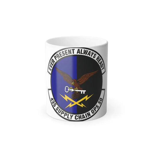 435th Supply Chain Operations Squadron (U.S. Air Force) Color Changing Coffee Mug 11oz - Go Mug Yourself