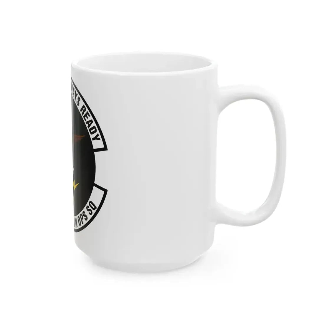 435th Supply Chain Operations Squadron (U.S. Air Force) White Coffee Mug - Go Mug Yourself