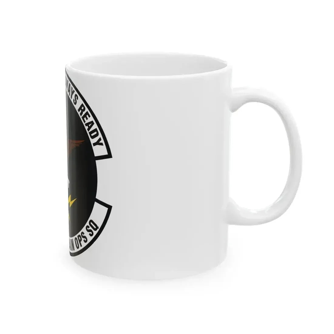 435th Supply Chain Operations Squadron (U.S. Air Force) White Coffee Mug - Go Mug Yourself