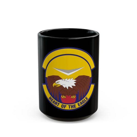 436 Aircraft Maintenance Squadron AMC (U.S. Air Force) Black Coffee Mug-15oz-Go Mug Yourself