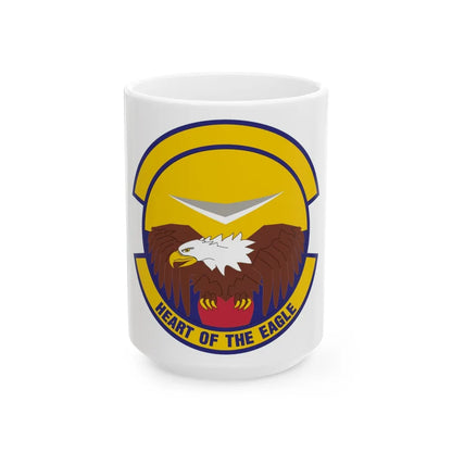 436 Aircraft Maintenance Squadron AMC (U.S. Air Force) White Coffee Mug-15oz-Go Mug Yourself