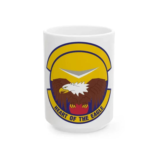 436 Aircraft Maintenance Squadron AMC (U.S. Air Force) White Coffee Mug 15oz - Go Mug Yourself
