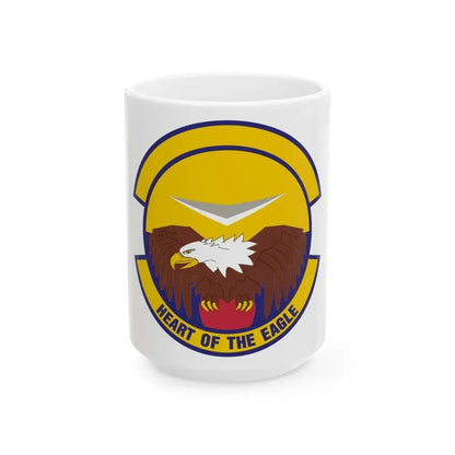 436 Aircraft Maintenance Squadron AMC (U.S. Air Force) White Coffee Mug 15oz - Go Mug Yourself