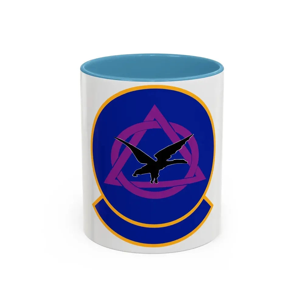 436 Dental Squadron AMC (U.S. Air Force) Accent Coffee Mug 11oz Light Blue - Go Mug Yourself
