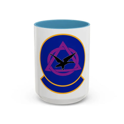 436 Dental Squadron AMC (U.S. Air Force) Accent Coffee Mug 15oz Light Blue - Go Mug Yourself