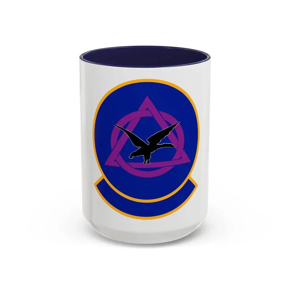 436 Dental Squadron AMC (U.S. Air Force) Accent Coffee Mug 15oz Navy - Go Mug Yourself