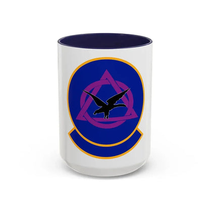 436 Dental Squadron AMC (U.S. Air Force) Accent Coffee Mug 15oz Navy - Go Mug Yourself