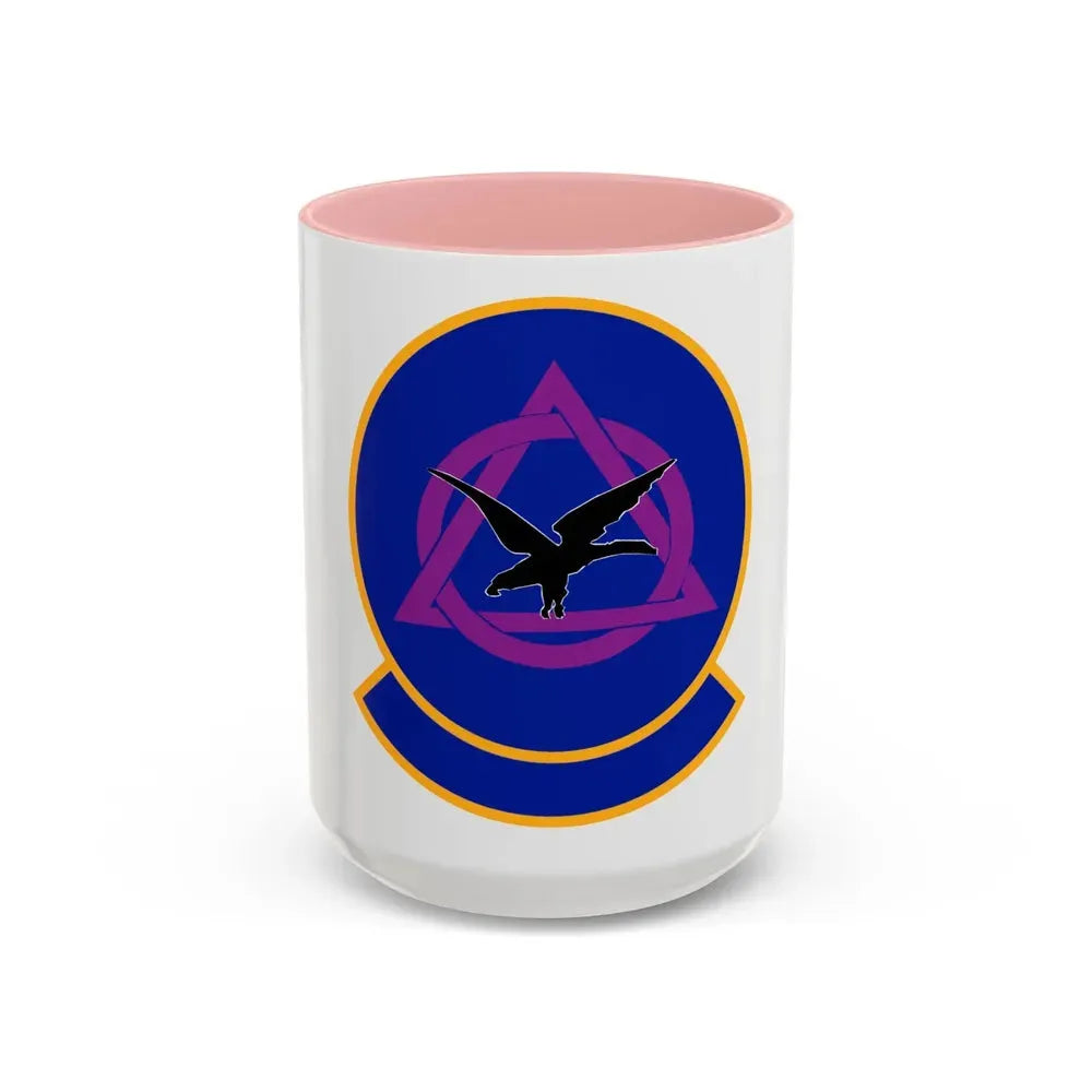 436 Dental Squadron AMC (U.S. Air Force) Accent Coffee Mug 15oz Pink - Go Mug Yourself