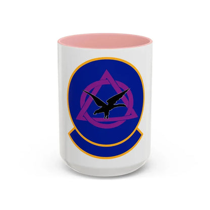 436 Dental Squadron AMC (U.S. Air Force) Accent Coffee Mug 15oz Pink - Go Mug Yourself