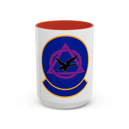 436 Dental Squadron AMC (U.S. Air Force) Accent Coffee Mug 15oz Red - Go Mug Yourself
