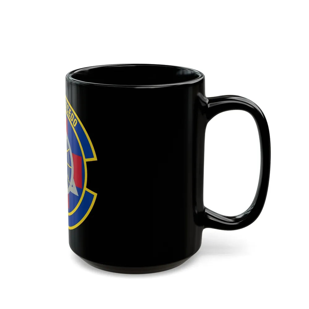 436 Operational Medical Readiness Squadron AMC (U.S. Air Force) Black Coffee Mug-Go Mug Yourself