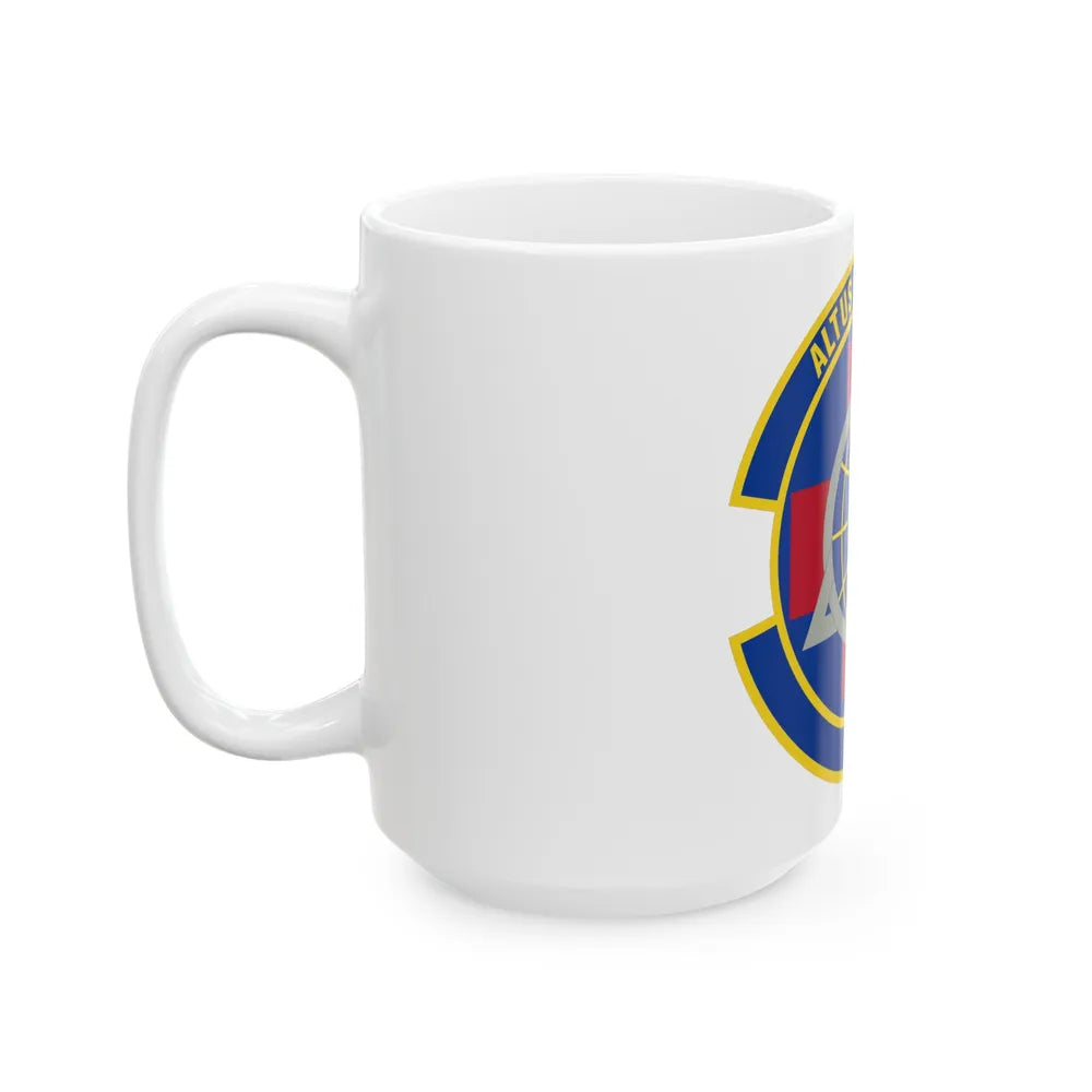 436 Operational Medical Readiness Squadron AMC (U.S. Air Force) White Coffee Mug-Go Mug Yourself