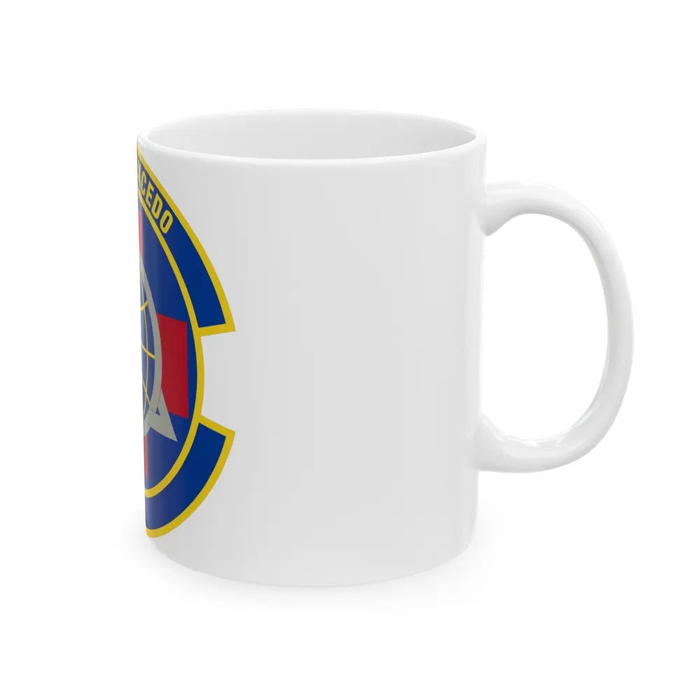 436 Operational Medical Readiness Squadron AMC (U.S. Air Force) White Coffee Mug-Go Mug Yourself