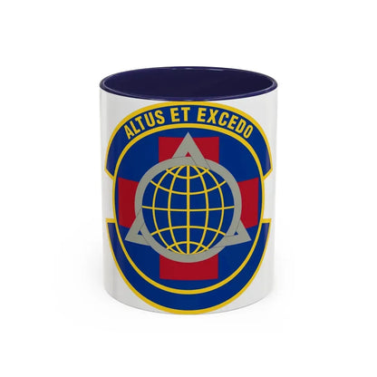 436 Operational Medical Readiness Squadron AMC (U.S. Air Force) Accent Coffee Mug 11oz Navy - Go Mug Yourself