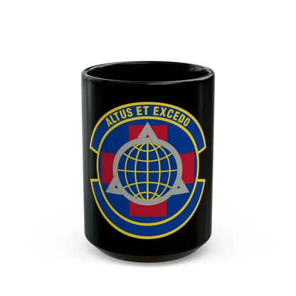 436 Operational Medical Readiness Squadron AMC (U.S. Air Force) Black Coffee Mug 15oz - Go Mug Yourself