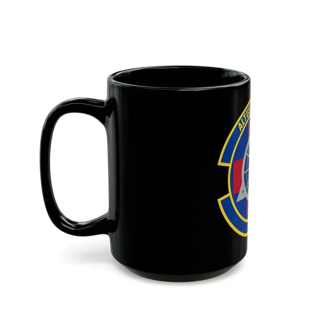 436 Operational Medical Readiness Squadron AMC (U.S. Air Force) Black Coffee Mug - Go Mug Yourself