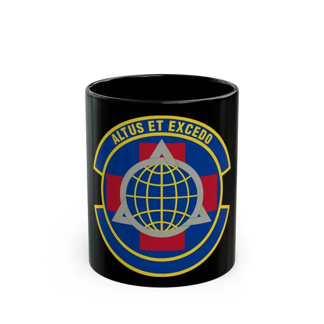 436 Operational Medical Readiness Squadron AMC (U.S. Air Force) Black Coffee Mug - Go Mug Yourself