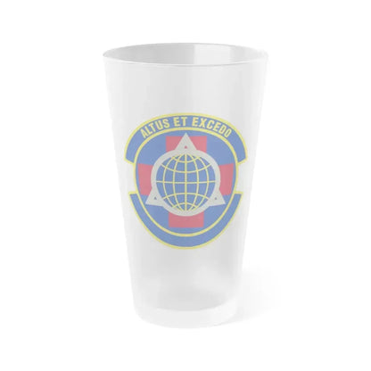 436 Operational Medical Readiness Squadron AMC (U.S. Air Force) Frosted Pint Glass 16oz 16oz Frosted - Go Mug Yourself
