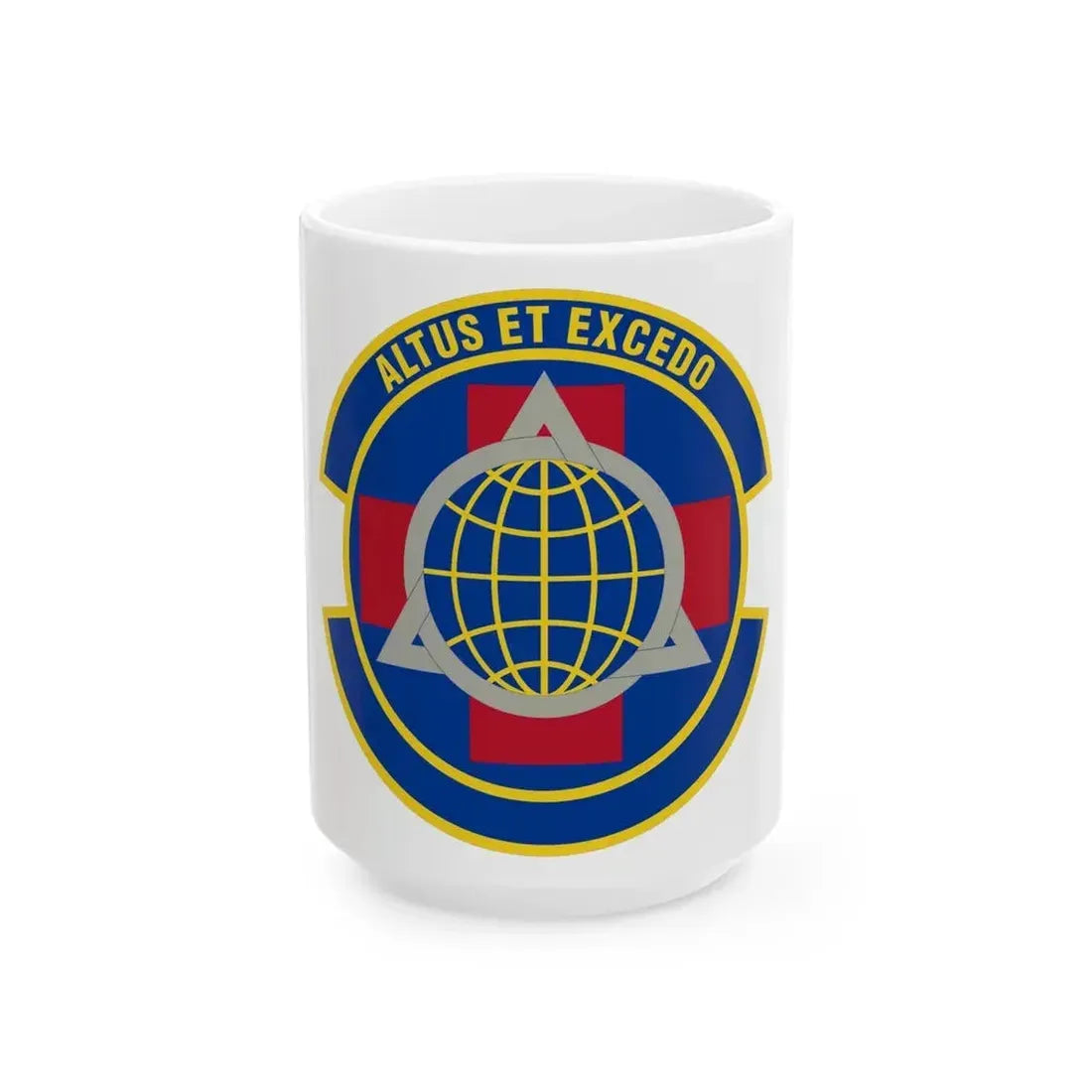 436 Operational Medical Readiness Squadron AMC (U.S. Air Force) White Coffee Mug 15oz - Go Mug Yourself