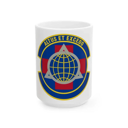 436 Operational Medical Readiness Squadron AMC (U.S. Air Force) White Coffee Mug 15oz - Go Mug Yourself